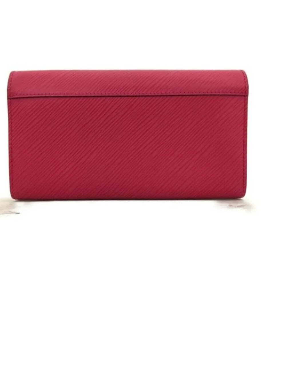 Louis Vuitton Epi Twist Pink Leather Long Bifold